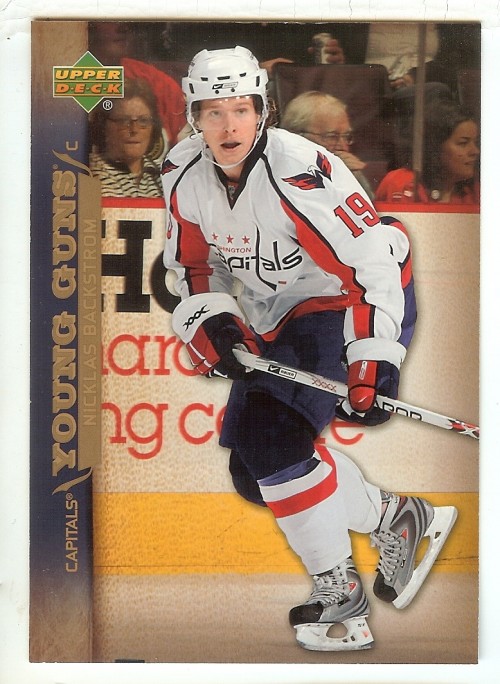 2007-08 Upper Deck Nicklas Backstrom Oversized Young Guns Rookies