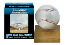 Ultra Pro Light Wood Ball Holder (5 Lot)