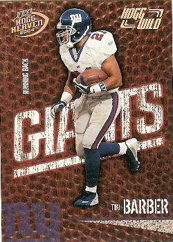 2004 Playoff Hogg Heaven Tiki Barber Hogg Wild 194/250
