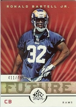 2005 Upper Deck Reflections Ronald Bartell Jr. Rookie 411/499