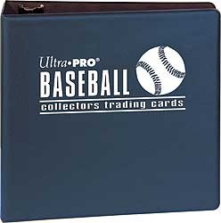 Ultra Pro 3" Baseball Binder Blue