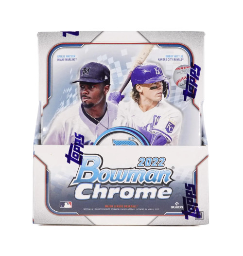 2022 Bowman Chrome Baseball Hobby Box - Factory Sealed