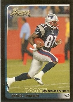 2003 Bowman Chrome Bethel Johnson Rookie