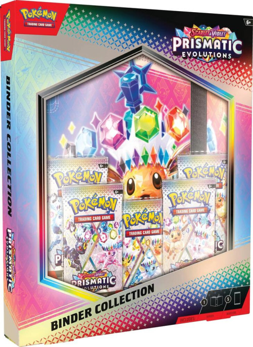 Scarlet & Violet - Prismatic Evolutions Binder Collection Factory Sealed