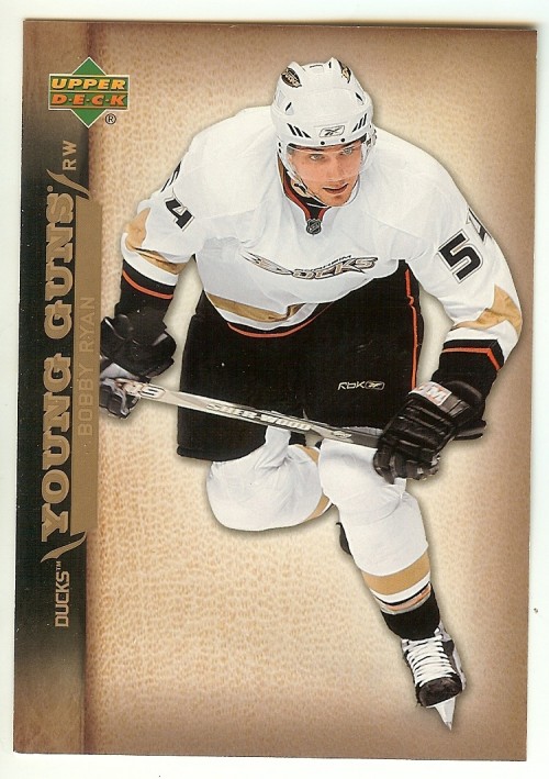 2007-08 Upper Deck Bobby Ryan Oversized Young Guns Rookies