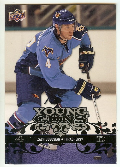 2008-09 Upper Deck Zach Bogosian Oversized Young Guns Rookies