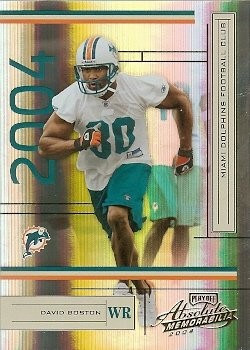 2004 Playoff Absolute Memorabilia David Boston 0591/1150