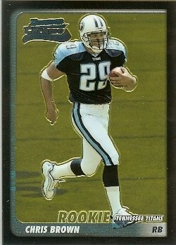 2003 Bowman Chrome Chris Brown Rookie