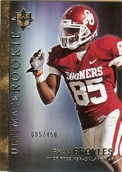 2012 Upper Deck Ultimate Ryan Broyles Rookie 085/450