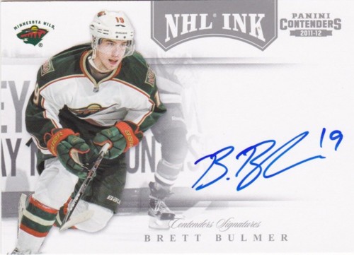 2011-12 Panini Contenders NHL INK Brett Bulmer