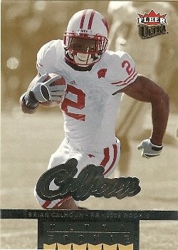 2006 Fleer Ultra Brian Calhoun Rookie Gold Medallion 
