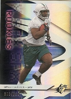 2008 Upper Deck SPX Jehuu Caulcrick Rookle 605/999