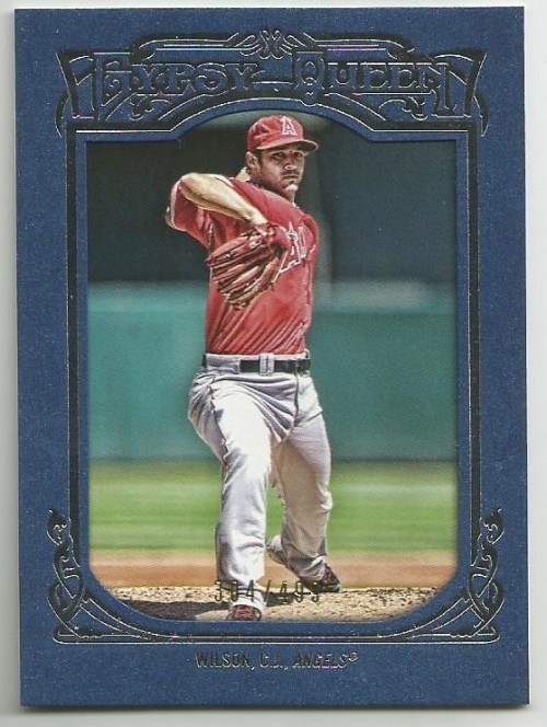 2013 Topps Gypsy Queen C.J. Wilson /499