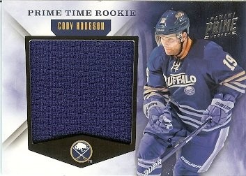 2011-12 Panini Prime Cody Hodgson Prime Time Rookie Jersey 88/99