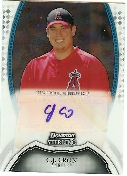 2011 Bowman Sterling C.J. Cron Autograph
