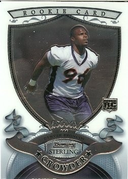 2007 Bowman Sterling Tim Crowder Rookie 
