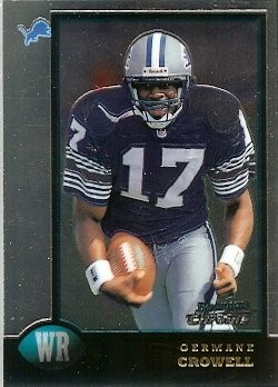 1998 Bowman Chrome Germane Crowell Rookie
