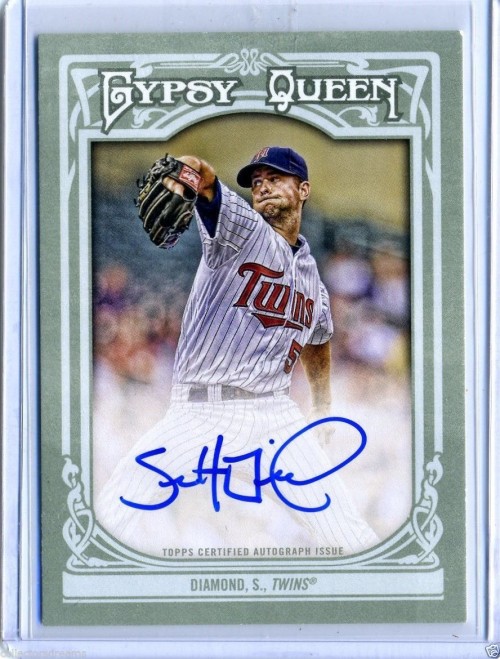 2013 Topps Gypsy Queen Scott Diamond Minnesota Twins 