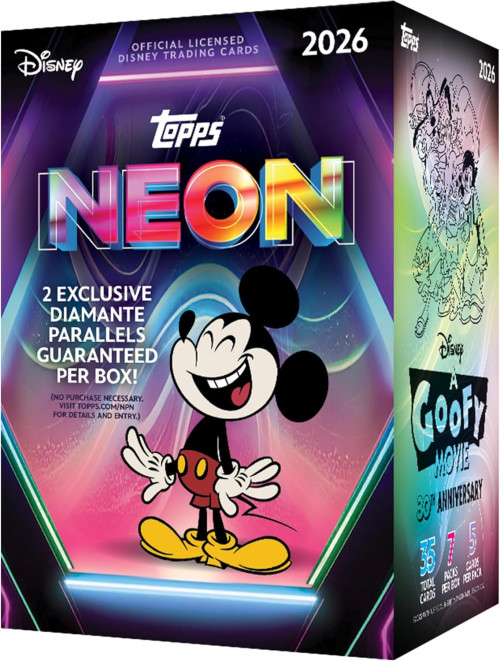 2026 Topps Disney Neon Factory Sealed Value Box 