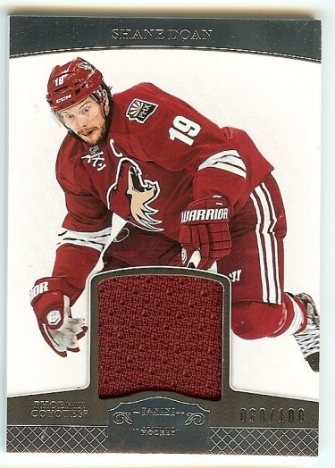 2011-12 Panini Dominion Shane Doan Jersey Memorabilia 080/100
