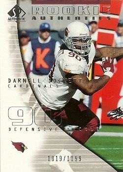 2004 Upper Deck SP Authentic Darnell Dockett Rookie Authentics 1019/1199