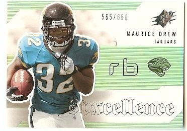 2006 Upper Deck SPX Maurice Drew SPXcellence Rookie 565/650