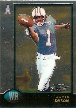 1998 Bowman Chrome Kevin Dyson Rookie