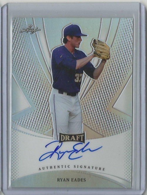 2013 Leaf Metal Draft RYAN EADES Autograph Prismatic Refractor Rookie Card