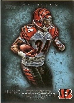 2012 Topps Inception Benjarvus Green-Ellis 234/252