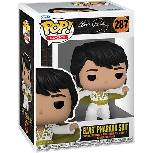 Funko Pop Elvis Pharaoh Suit #287 Factory Sealed Rare
