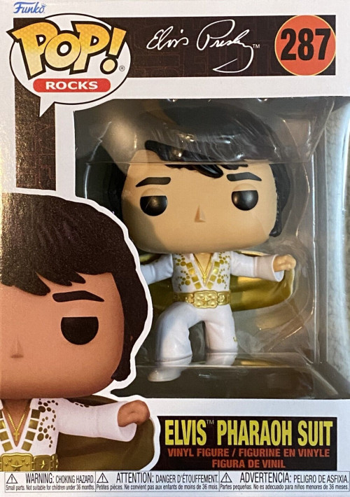 Funko Pop! Rocks Elvis Presley: #287 Elvis Pharoah Suit