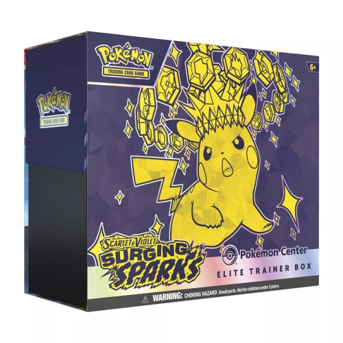 Pokemon - Scarlet and Violet - Surging Sparks - Elite Trainer Box - Factory Sealed