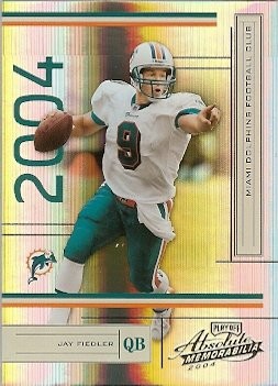 2004 Playoff Absolute Memorabilia Jay Fiedler 0554/1150