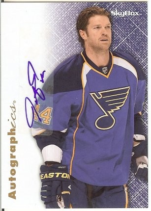 2012-13 UD Fleer Retro Jason Arnott Autograph 