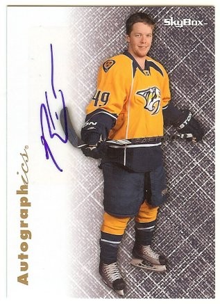 2012-13 UD Fleer Retro Ryan Ellis Autograph 