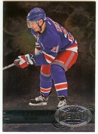 2012-13 UD Fleer Retro Metal Universe Insert Chris Kreider