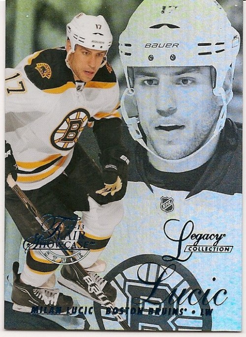 2012-13 UD Fleer Retro Milan Lucic Legacy 014/150