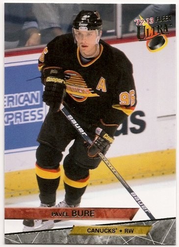 2012-13 UD Fleer Retro Pavel Bure '93 Ultra Insert