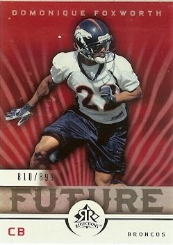 2005 Upper Deck Reflections Domonique Foxworth Rookie 810/899