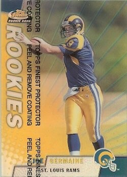 1999 Topps Finest Joe Germaine Refractor Rookie