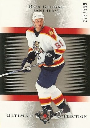 2005-06 UD Ultimate Rob Globke Rookie /599