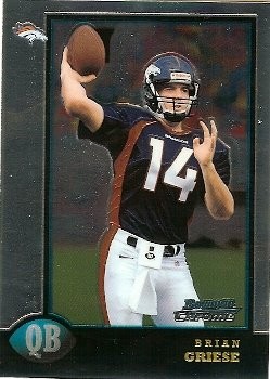 1998 Bowman Chrome Brian Griese Rookie