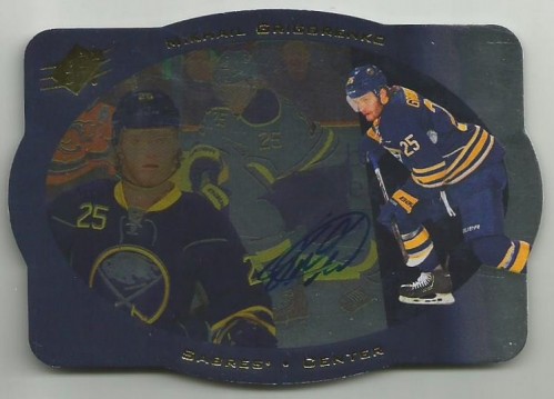 2013-14 SPX Mikhail Grigorenko '96/97 Variation Autograph