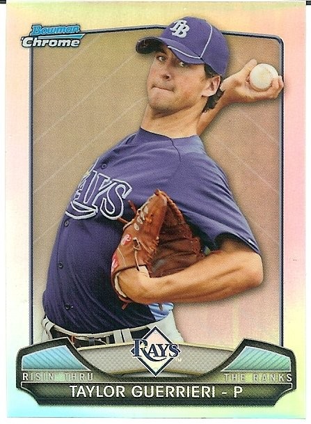 2013 Bowman Chrome Taylor Guerrieri Refractor Mini 