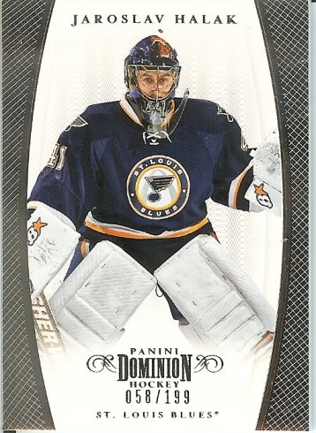 2011-12 Panini Dominion Jaroslav Halak Base Single 058/199