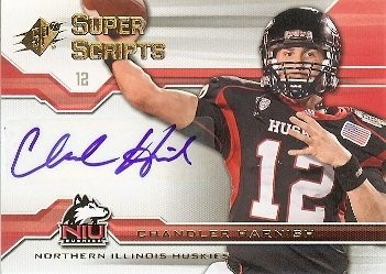 2012 Upper Deck SPX Chandler Harnish Super Scripts