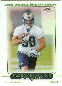 2005 Topps Chrome Madison Hedgecock Rookie Refractor