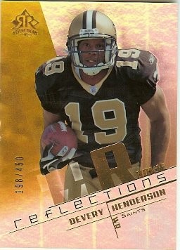 2004 Upper Deck Reflections Devery Henderson Rookie198/450