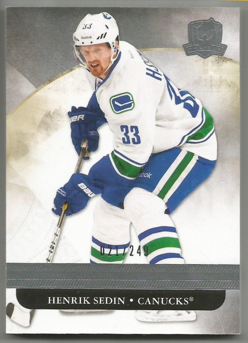 2011-12 Upper Deck The Cup Henrik Sedin Base Single 021/249