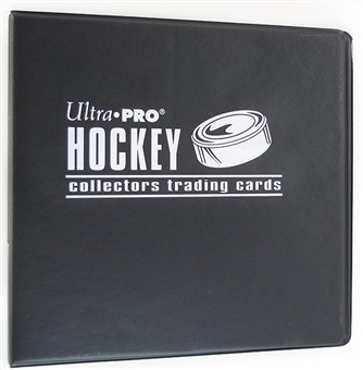 Ultra Pro 3" Hockey Binder Black 